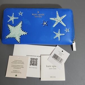 Kate Spade Star Fish Large Wallet